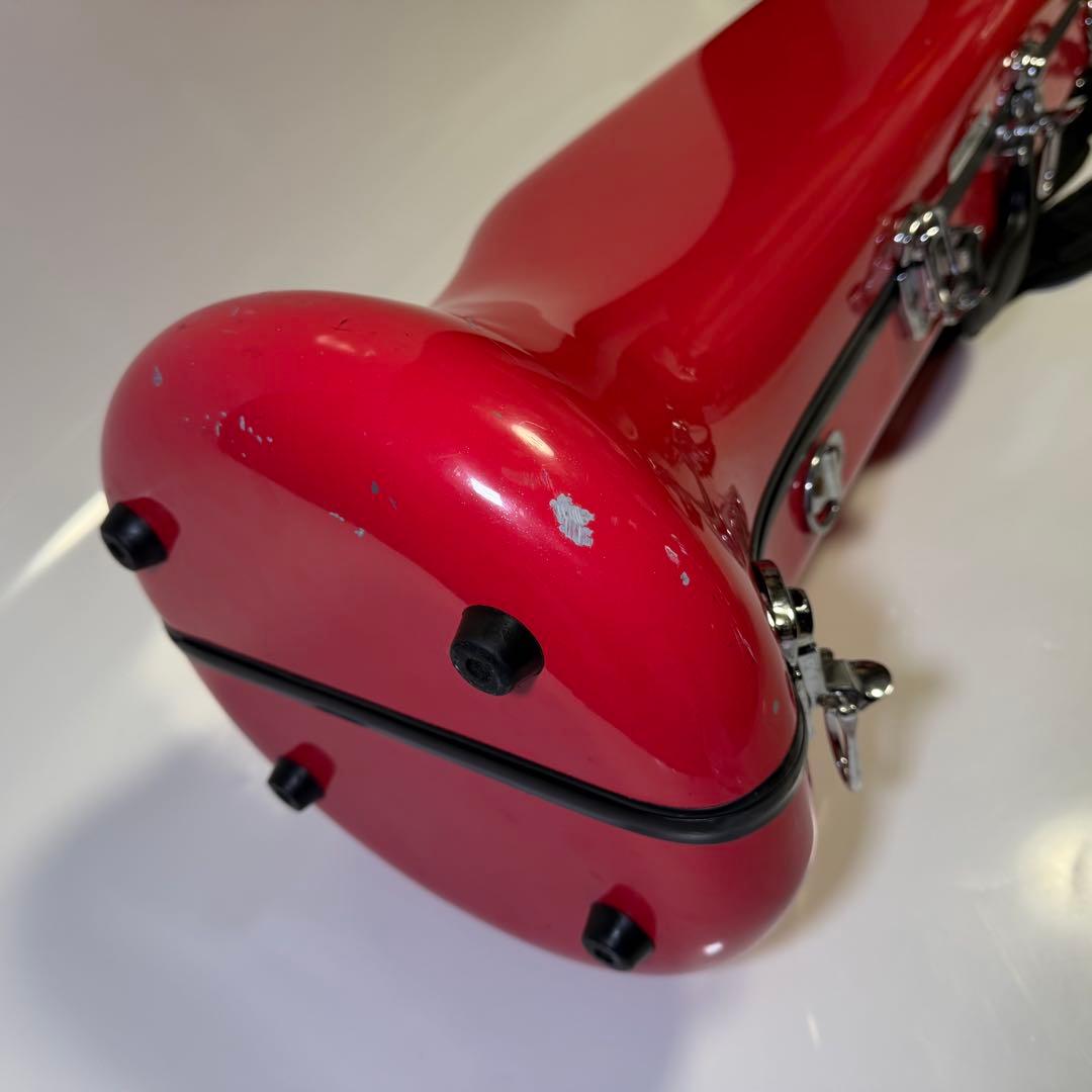 送料無料✨ CC shinyトロンボーン ハードケース シャイニーケース レッド