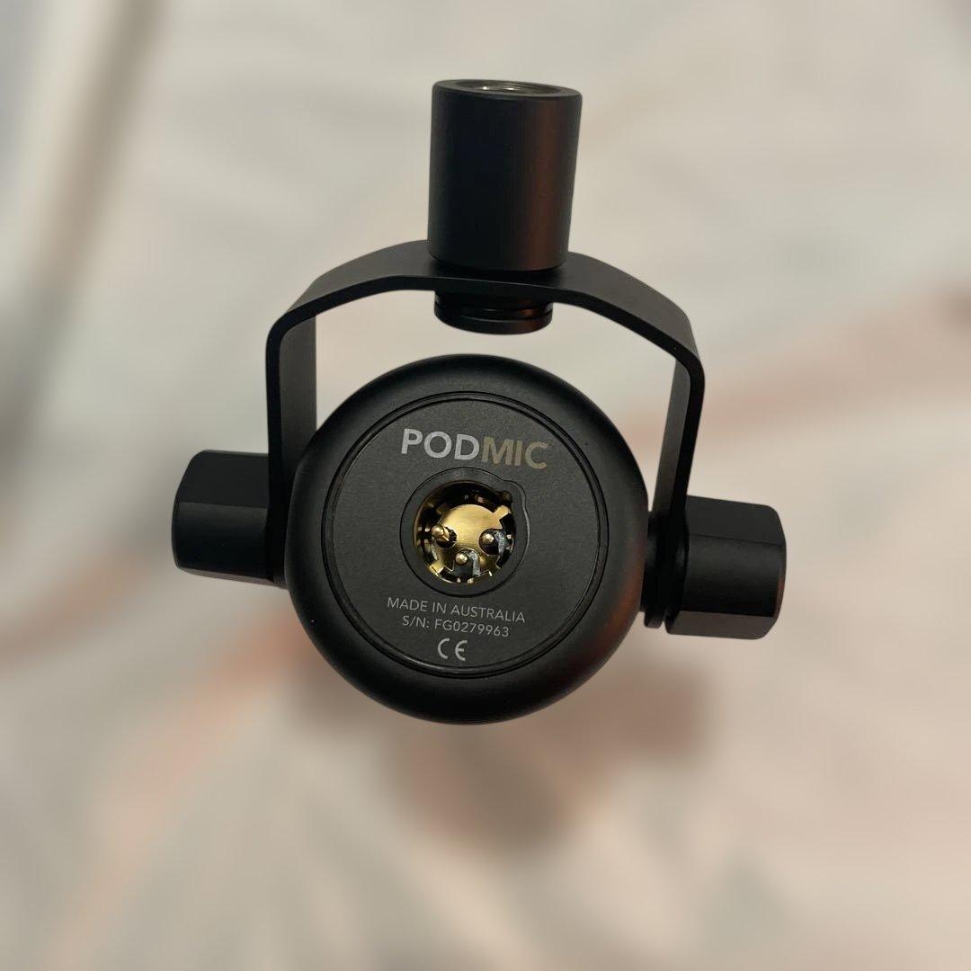 RODE PODMIC ブラック コンデンサーマイク