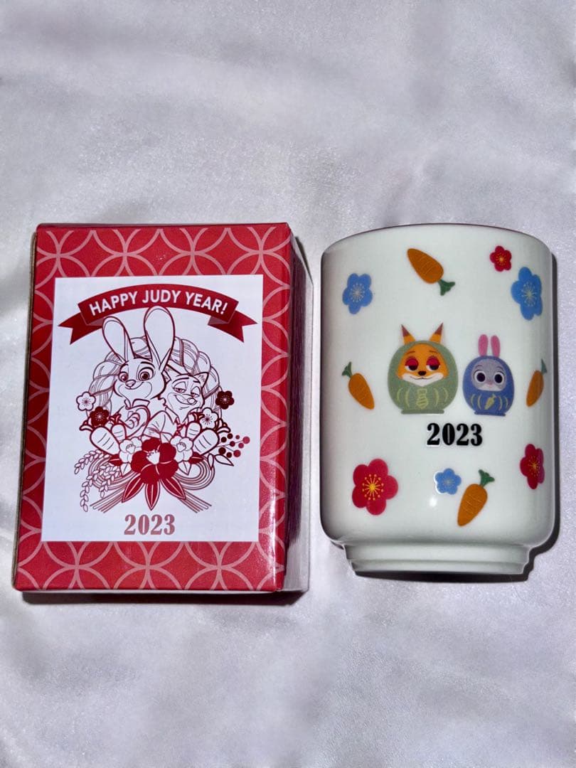 【新品未使用】ズートピア　ニック　ジュディ　お正月　だるまコレクション　セット