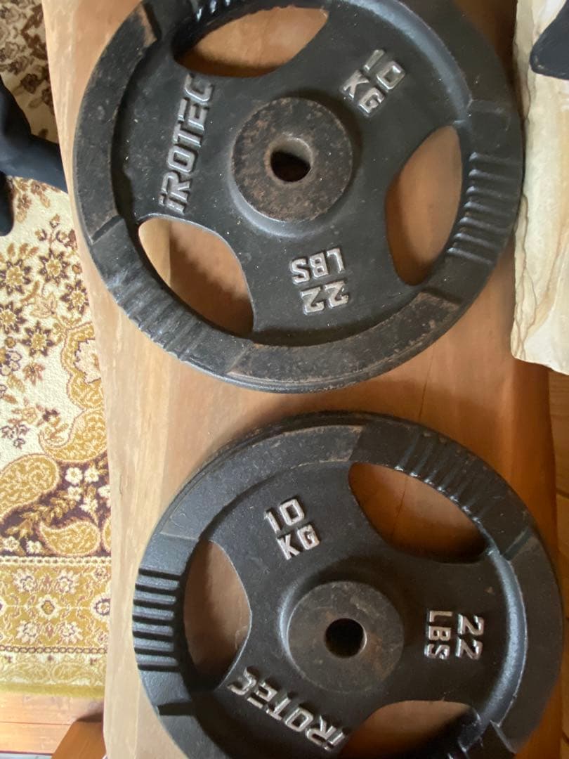 トレーニングベンチ　筋トレ　 ベンチプレス　プレート　シャフト