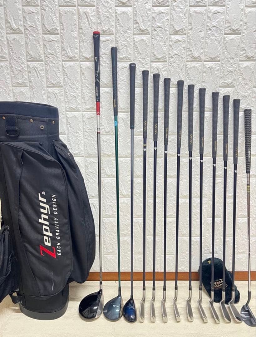 初心者向け ゴルフクラブセット メンズ テーラーメイド キャディーバッグ付