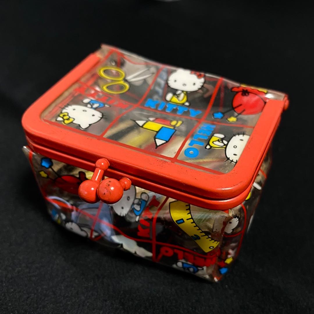 激レア　1975年　サンリオ ハローキティ がま口　ソーイングセット 昭和レトロ