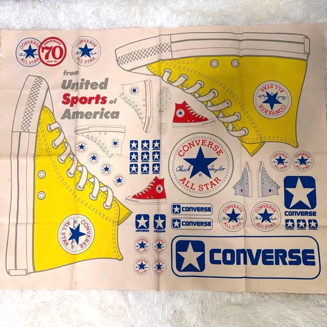 【レア】1987年製 70周年記念 コンバース 販促用 ヴィンテージ ホワイト