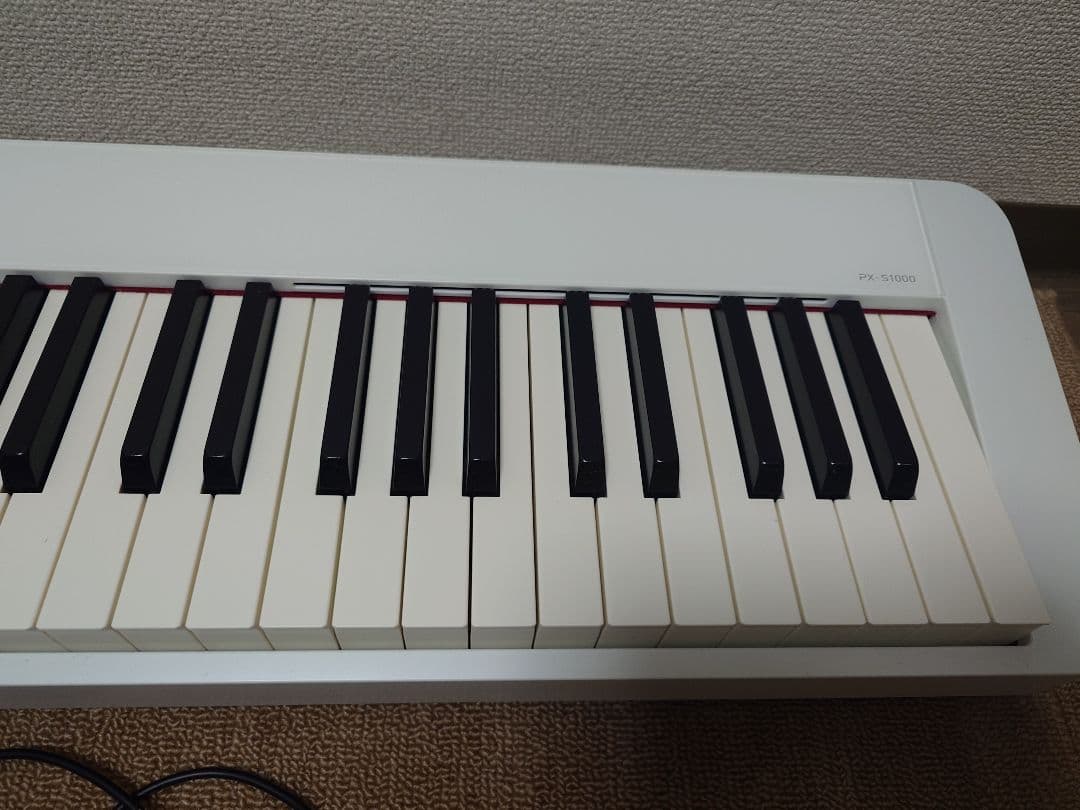 CASIO 電子ピアノ　Privia　2019年製 PX-S1000　ホワイト