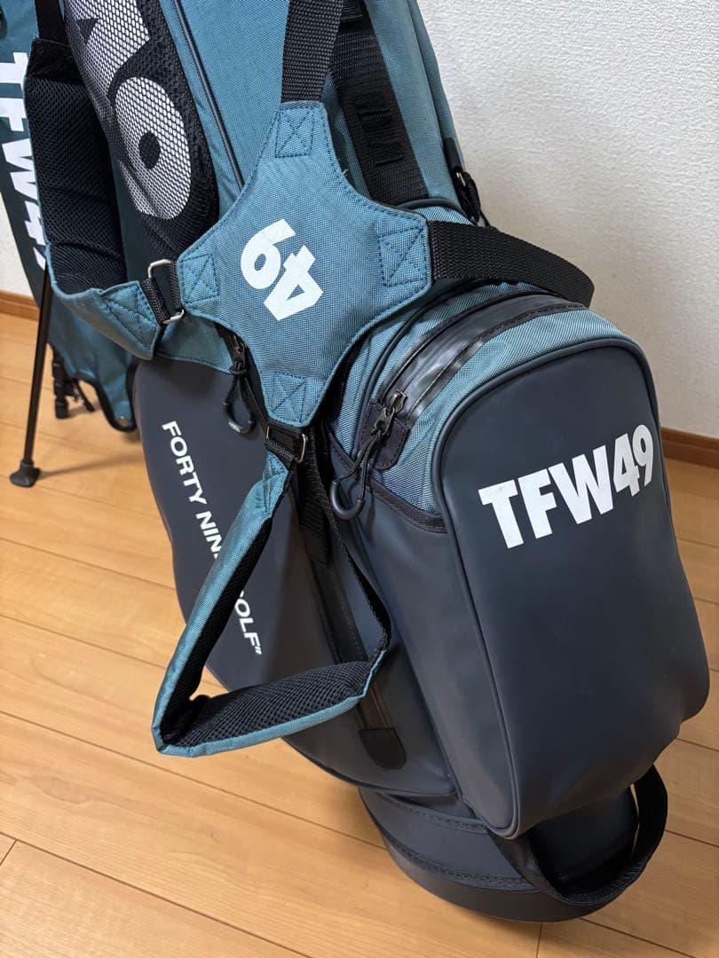 TFW49 FORTYNINE キャディバッグ フードカバー付き 美品