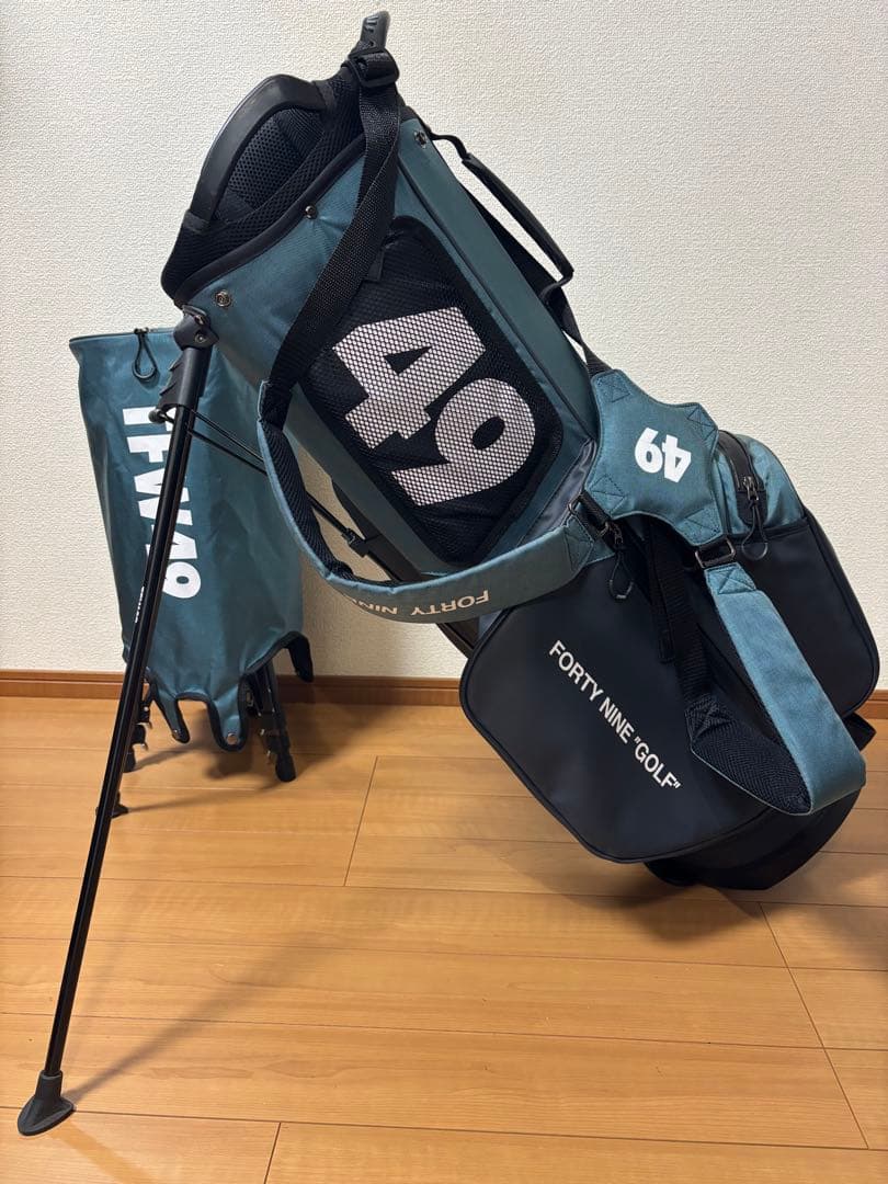 TFW49 FORTYNINE キャディバッグ フードカバー付き 美品