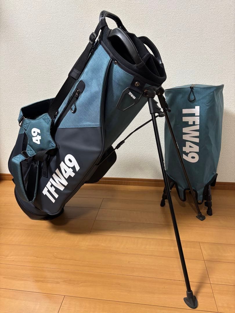 TFW49 FORTYNINE キャディバッグ フードカバー付き 美品