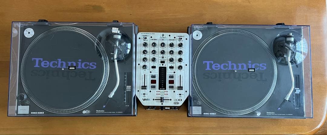 SL-1200MK3 ターンテーブル 2台セット+ベリンガーVMX200ミキサー