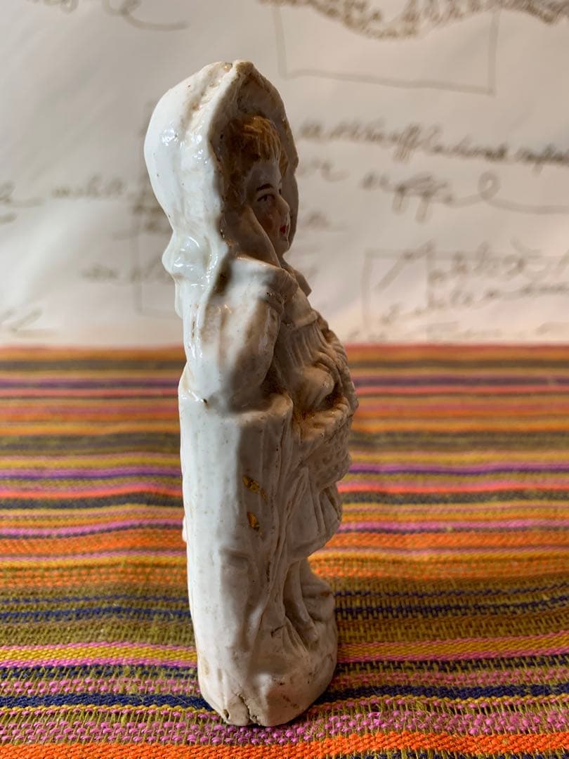 フランス製　アンティーク　ビクトリア調ペアの人形でディテールが細かく魅力的！