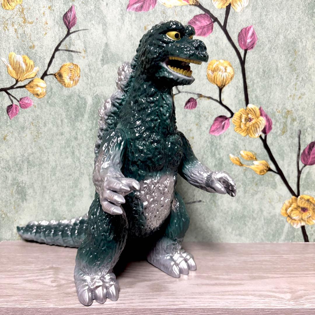 復刻版ポピー 『グレートザウルス ゴジラ』 ソフビ グリーン Ver.