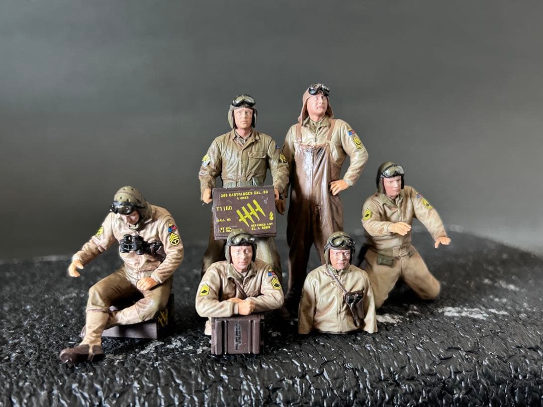 1/35 アメリカ戦車兵　塗装済み完成品　タミヤ