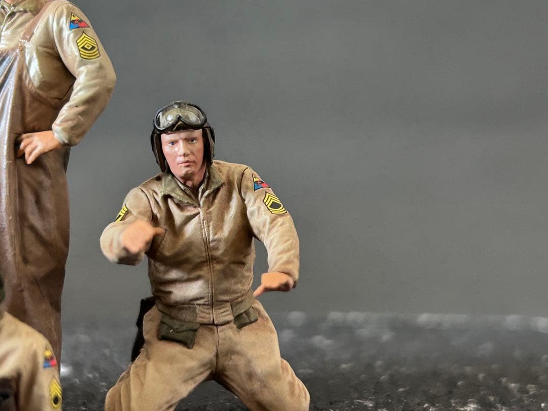 1/35 アメリカ戦車兵　塗装済み完成品　タミヤ