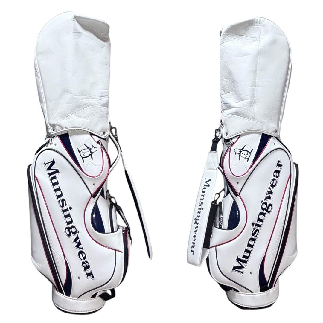 ✨美品✨ Munsingwear 9.5型 キャディバッグ たかっち