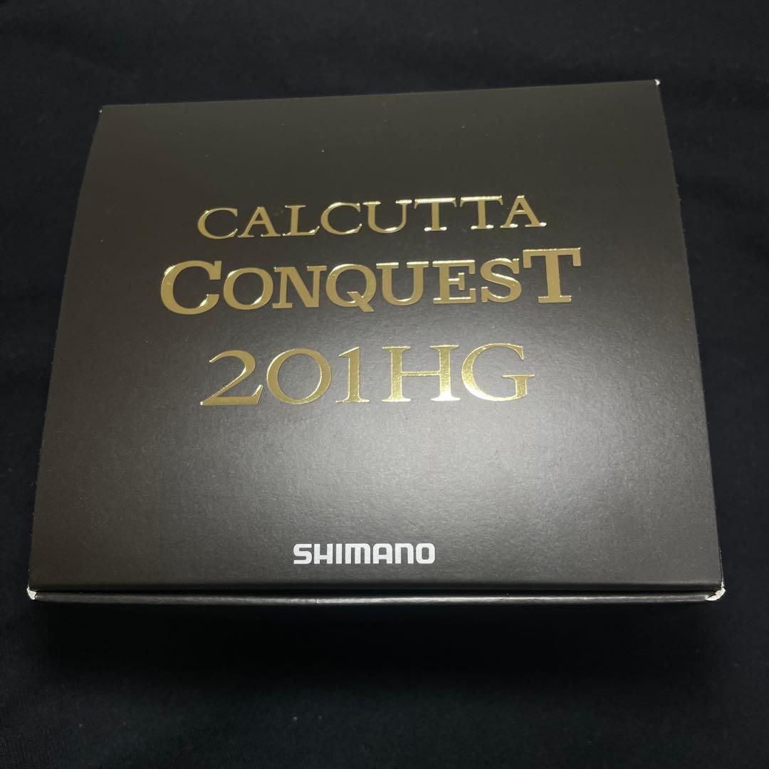 美品　シマノ　カルカッタコンクエスト 201hg