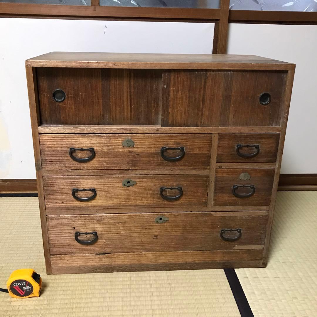 アンティーク 小さな 桐箪笥 和箪笥 和家具