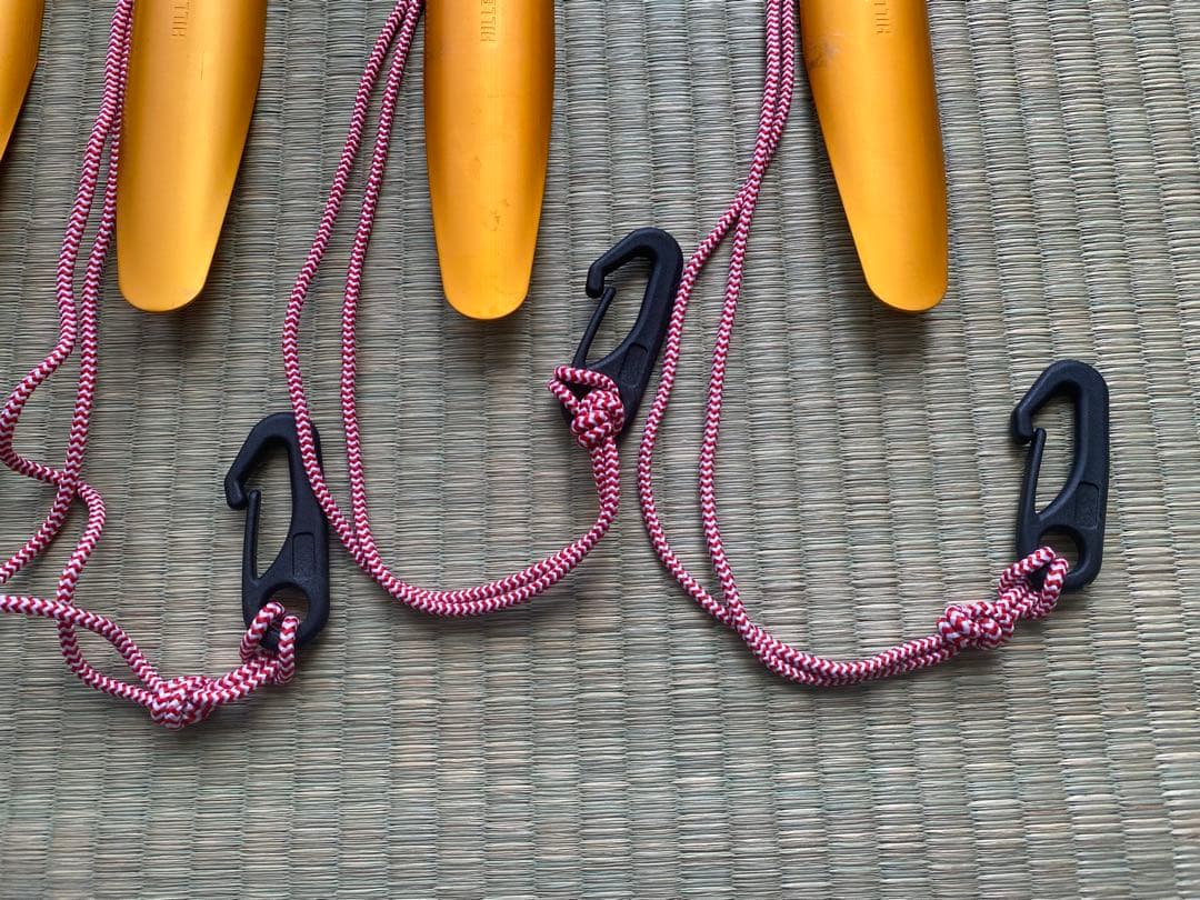 【未使用】Hilleberg ヒルバーグ　スノー&サンドペグ(6本)