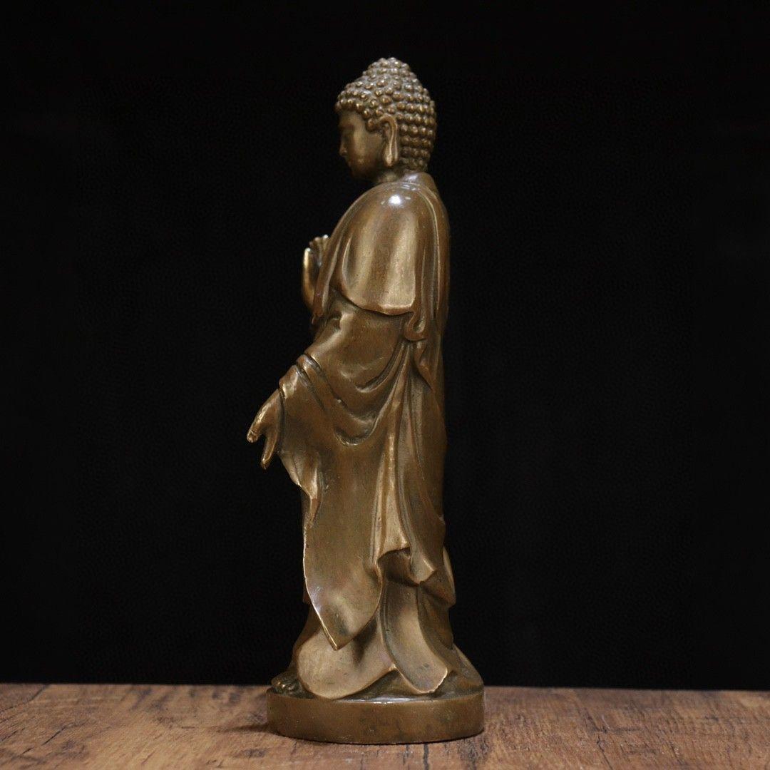 仏教美術 仏像 阿弥陀仏仏像 小仏像 銅製 銅器