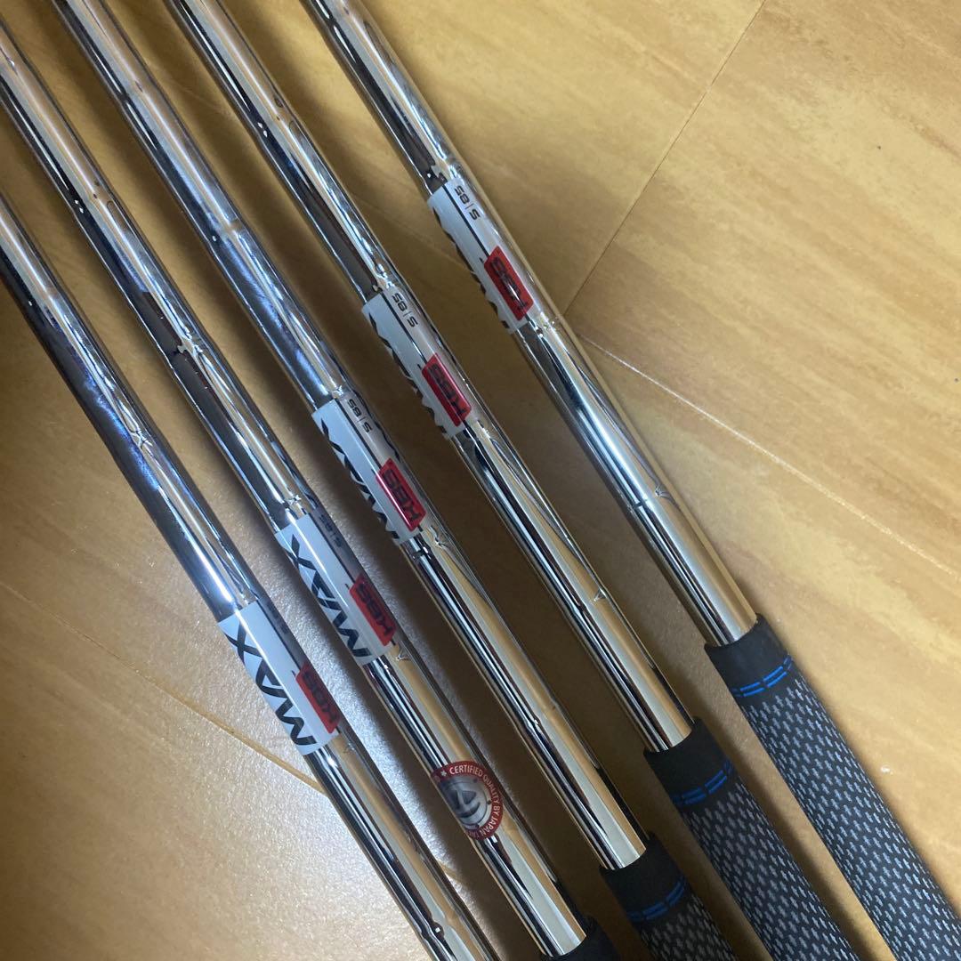 TaylorMade SIM MAX OS スチールKBS85 Sアイアンセット