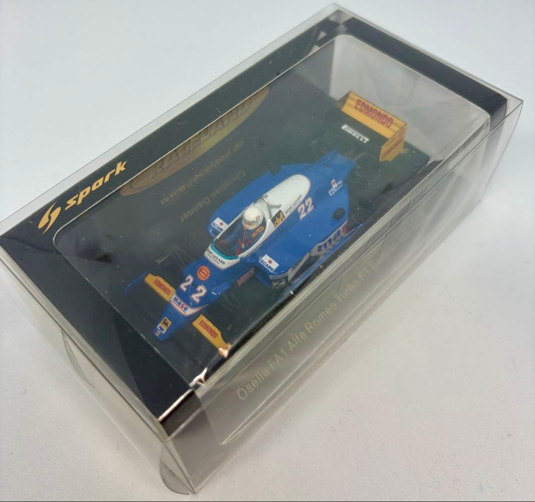 【400台限定】スパーク 1/43 オゼッラ FA1 アルファロメオ 1986