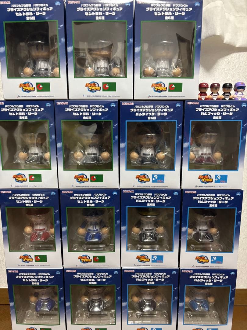 パワプロプライズアクションフィギュア12球団コンプリート阪神3つおまけ付き