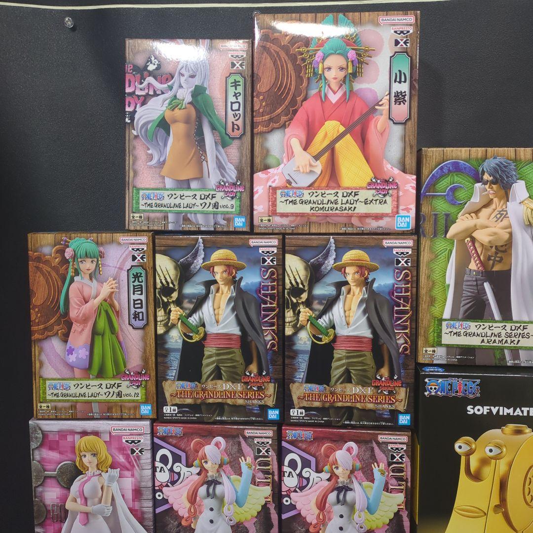 ワンピース　フィギュアまとめ売り　シャンクス　ミホーク　電伝虫　ルームライト　等