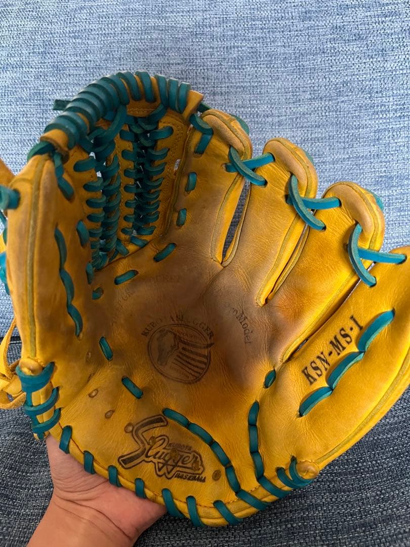 久保田スラッガー　ms1 紐交換