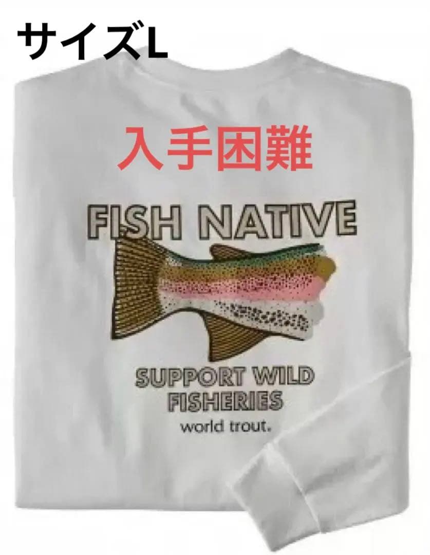 入手困難【Patagonia】Fish Native World Trout T