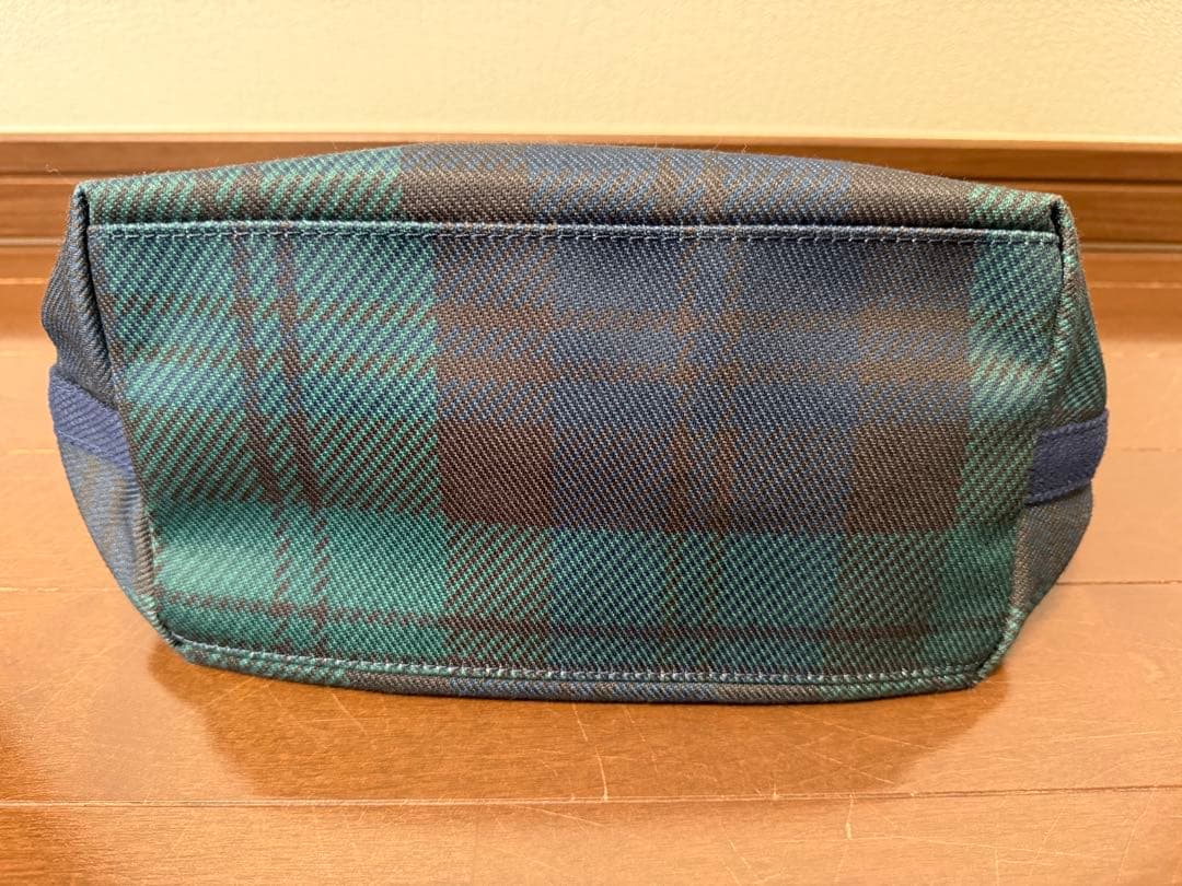 パーリーゲイツ　ブラックウォッチ柄2WAYカートバッグ　新品未使用