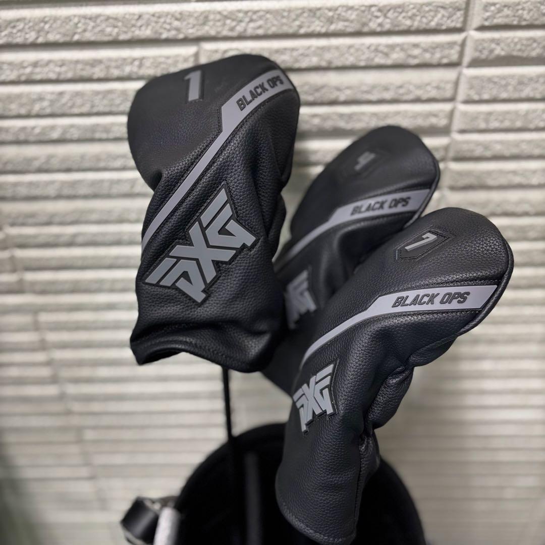 【美品】PXG 0311 BLACK OPS ドライバー4、7番ウッド3本セット