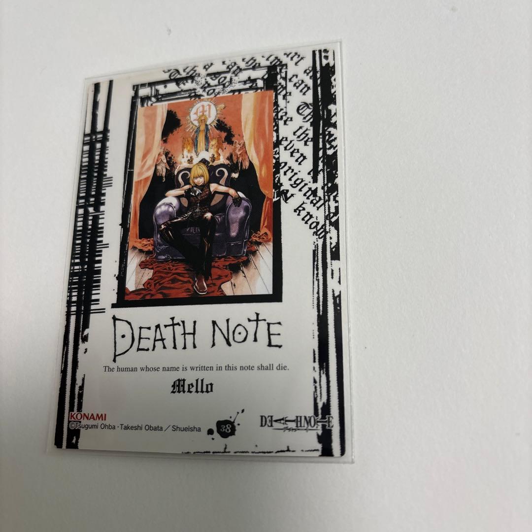 DEATH NOTE デスノート　メロ　トレカ　　小畑健　38　カード