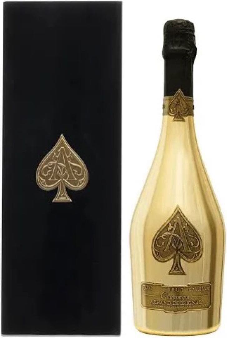 Armand de Brignac ゴールド シャンパン 750ml 箱カバー①