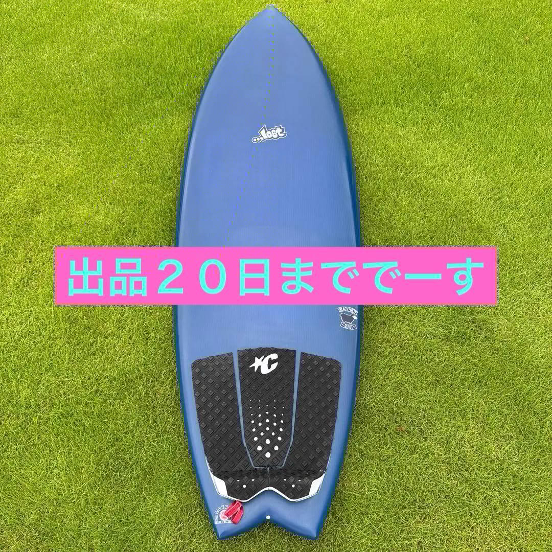 lost RNF'96 BLACK SEEP BUILT 5'4 MRフィン付き