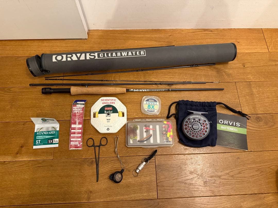 メ*シ様 Orvis Clearwater ロッド バテンキル クリックリールI