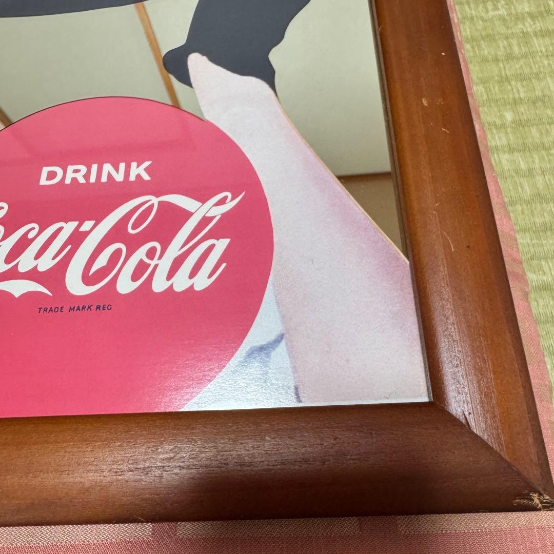 Coca-Cola パブミラー コカ・コーラビンテージ アメリカン雑貨レトロ