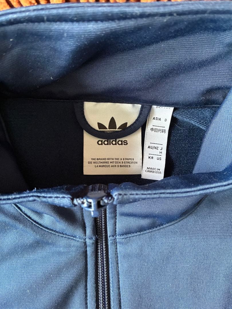 adidas ジャージジャケット ネイビー ASIA L