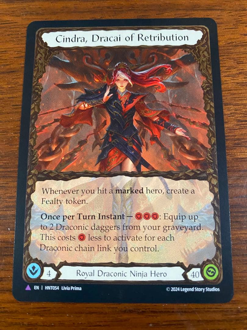 報復のドラカイ、シンドラ　1枚　fab英語版　Marvel cf