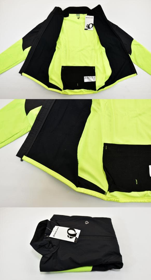 Pearl Izumi Select Thermal ジャケット M 黒/黄
