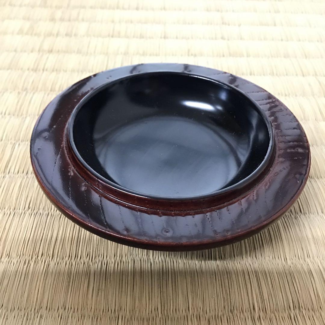 茶道具　香合　漆器　棒提灯型　木製　紙箱　S51KG