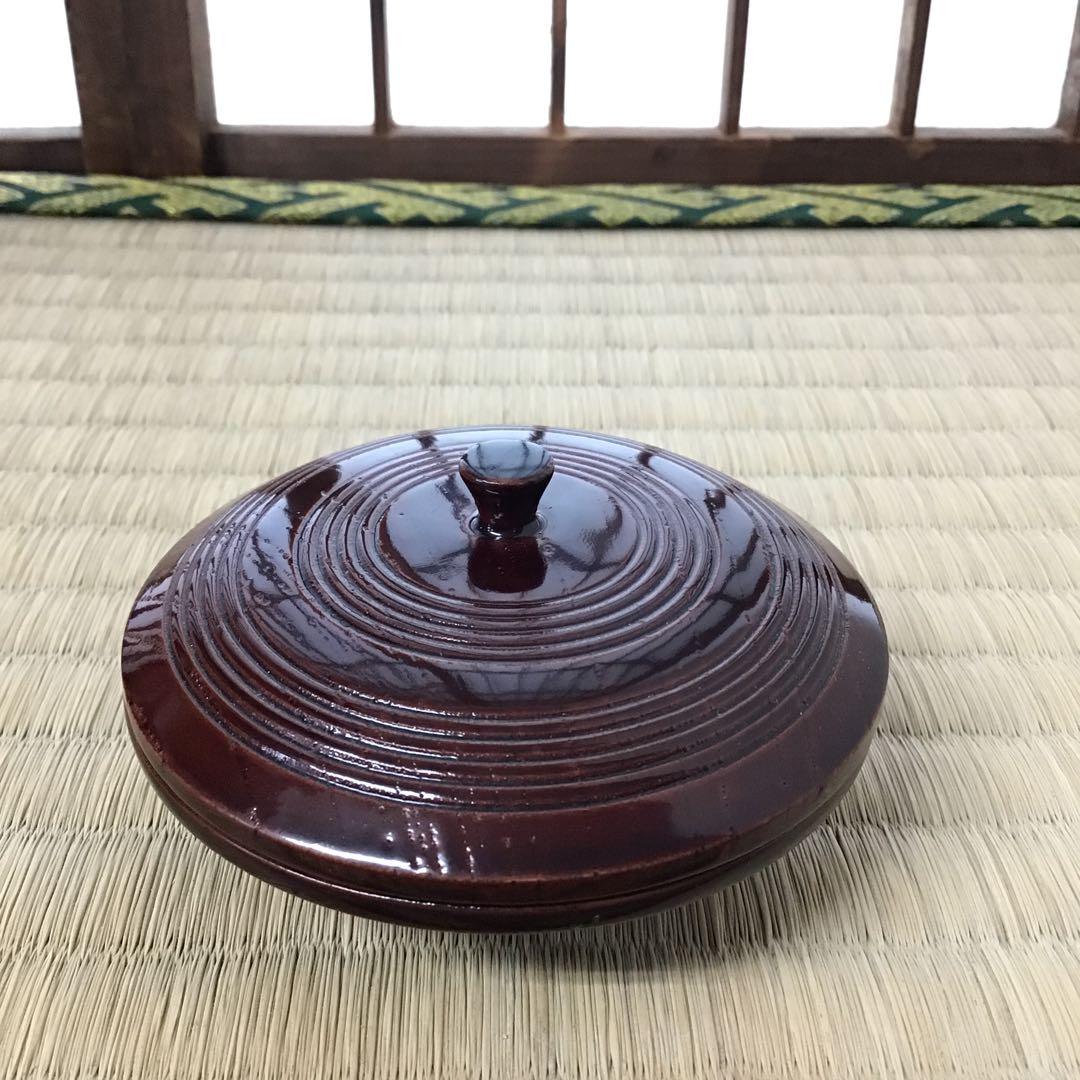 茶道具　香合　漆器　棒提灯型　木製　紙箱　S51KG
