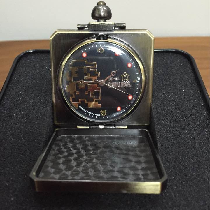 スーパー マリオ ポケット ウォッチ 懐中時計 非売品