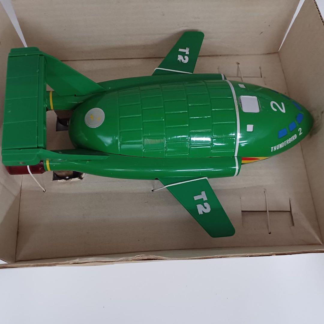 ジャンク 1960年代 当時物 電動ノンストップ サンダーバード2号 アオシマ