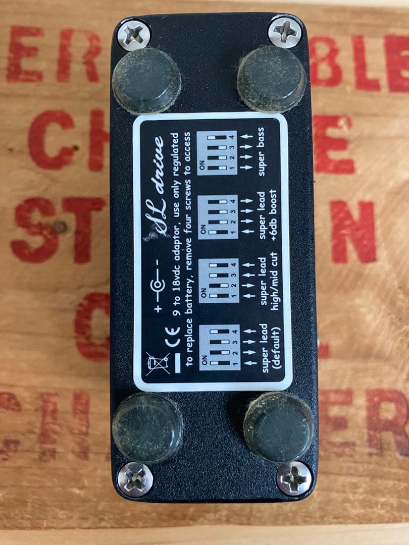 Xotic USA SL Drive ギターエフェクター ep ブースター