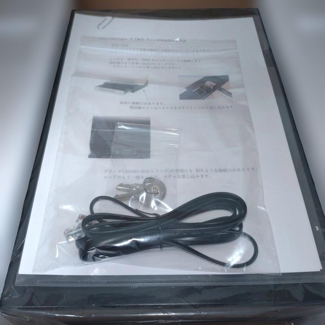 小型キャッシュドロアー DKD接続 ブラック　EB-35S ✭新品✭