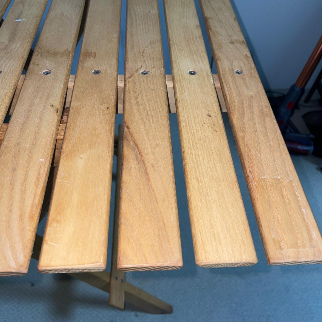 希少 ブルーリッジチェアワークス フォールディングテーブル 旧ロゴ