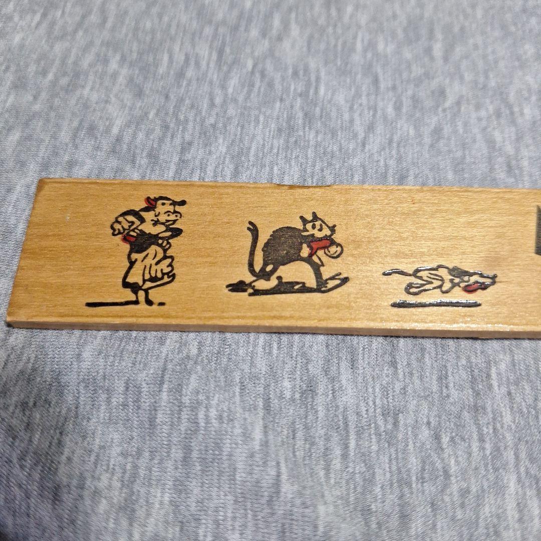 レア USA製 30's～？ ディズニー ヴィンテージ 定規 ミッキー ミニー