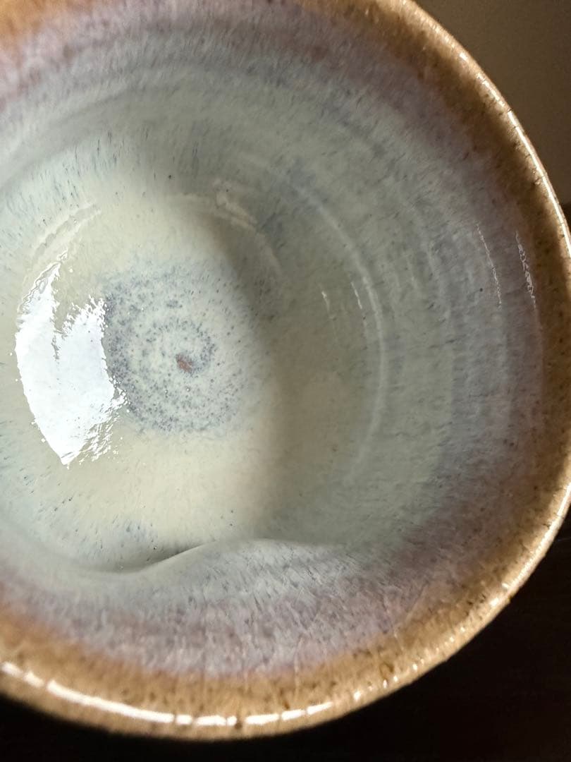 民藝 会津本郷焼 宗像窯 七代目 宗像亮一 ぐい呑 酒器 在銘