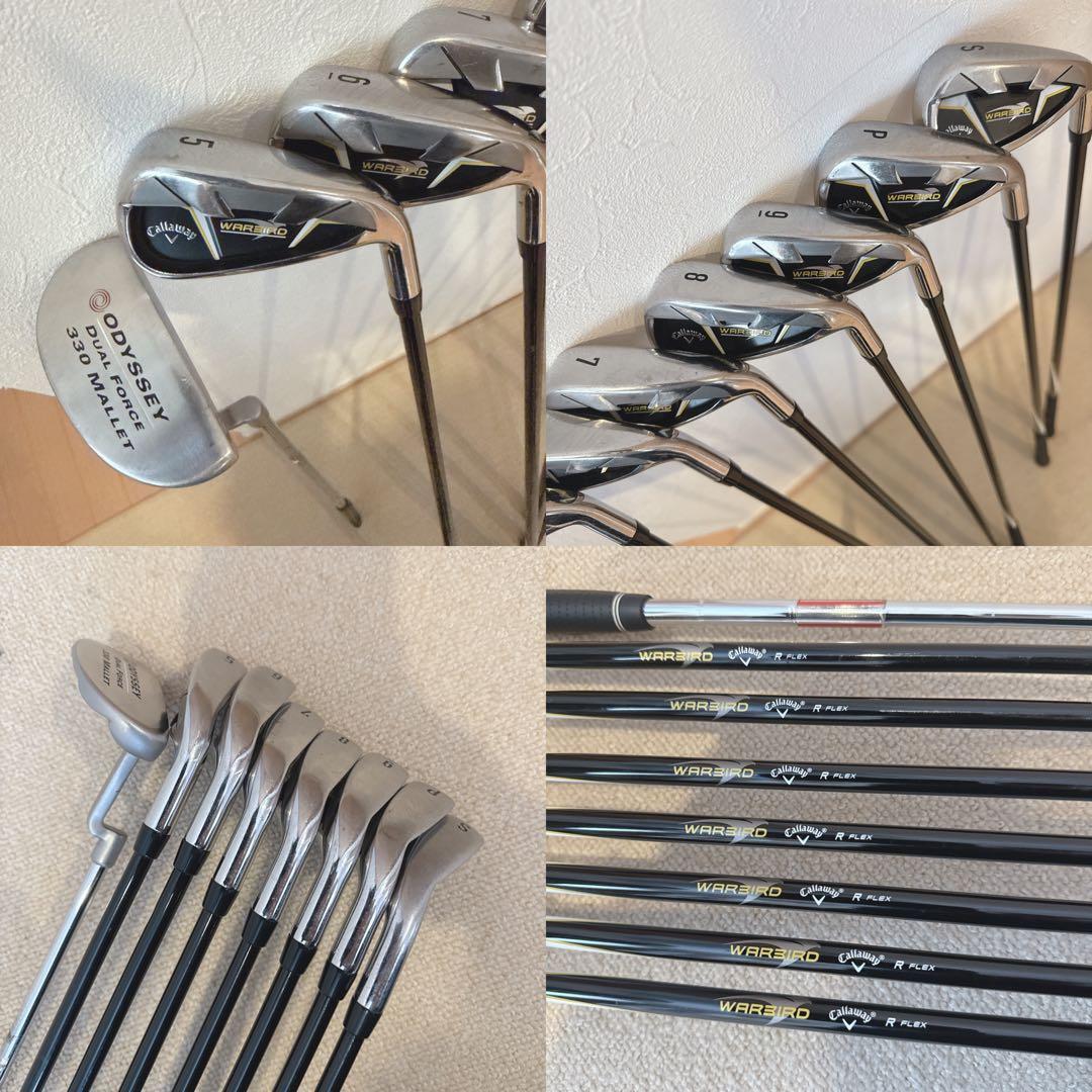 人気‼️【美品】キャロウェイ♪ウォーバード★ゴルフクラブセット/メンズ 男性