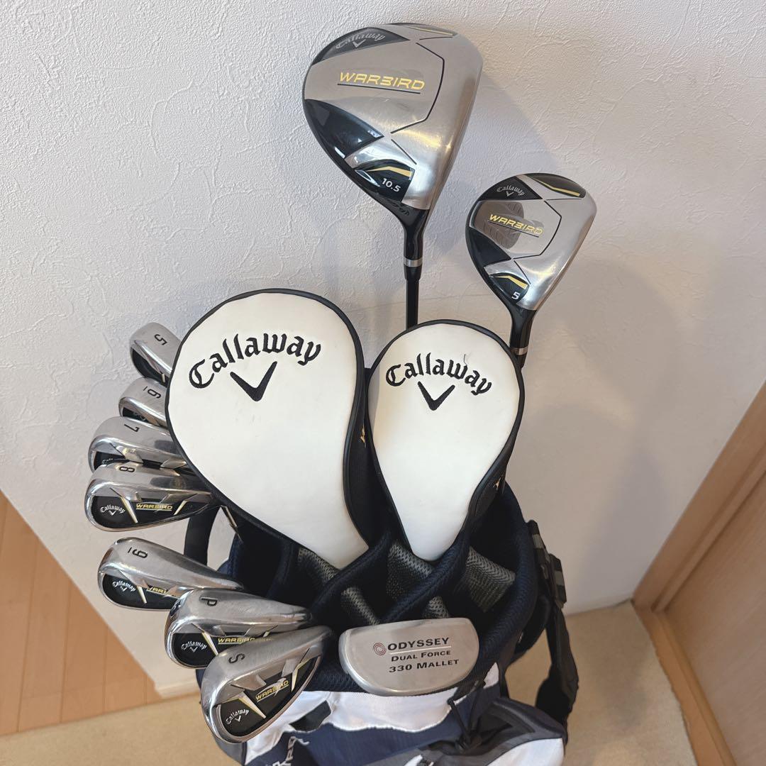 人気‼️【美品】キャロウェイ♪ウォーバード★ゴルフクラブセット/メンズ 男性