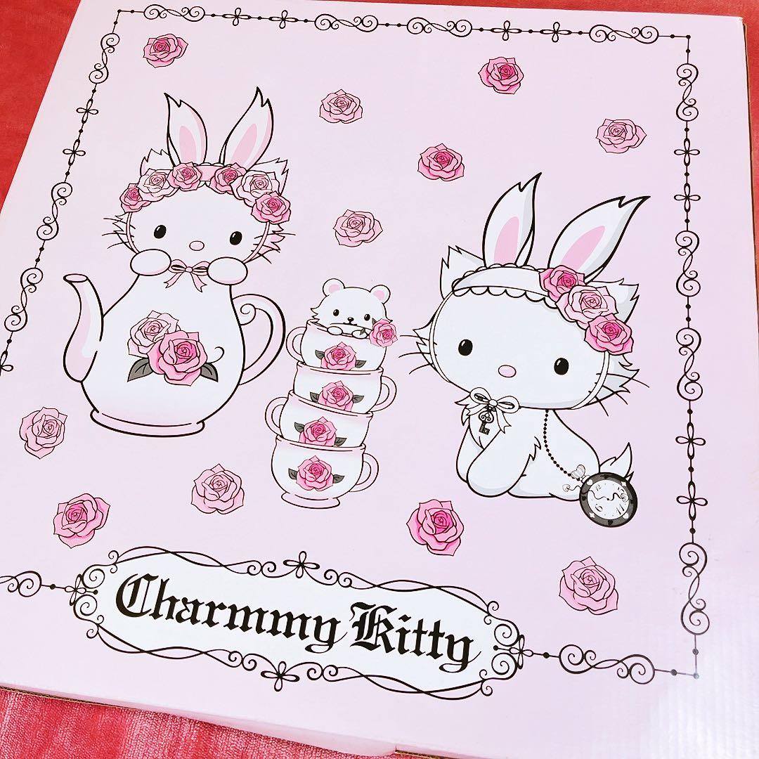 希少レア　チャーミーキティ　ウサミミ　ミニテーブル　2006 サンリオ　アリス