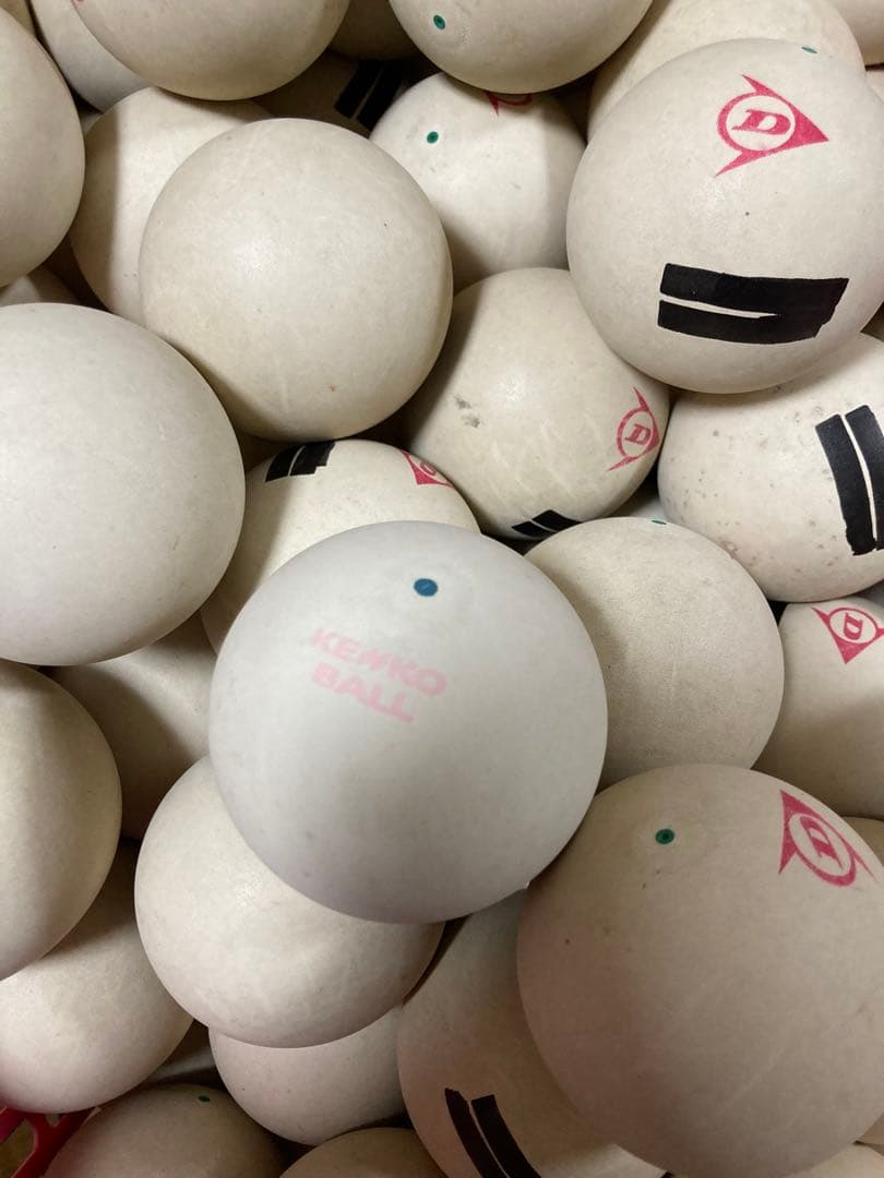 ソフトテニス　ボール　ダンロップ　ケンコー　　117球